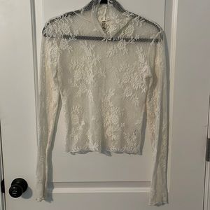 Free People Intimately lace layering top- XS